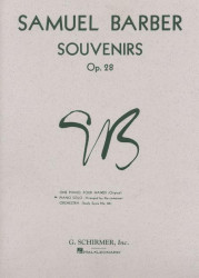 Samuel Barber: Souvenirs Opus 28 (noty na klavír)