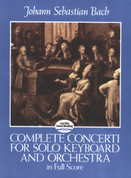 Johann Sebastian Bach: Complete Concerti (noty, partitury)