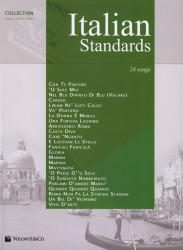 Italian Standards (noty na klavír, zpěv, akordy)