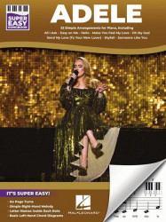 Super Easy Songbook: Adele (noty na super snadný klavír)