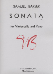 Samuel Barber: Sonata, Op. 6 (noty na violoncello, klavír)