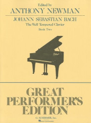 Johann Sebastian Bach: Well Tempered Clavier 2 (noty na klavír)
