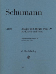 Robert Schumann: Adagio & Allegro Op. 70 (noty na lesní roh, klavír)