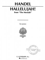Georg Friedrich Händel: Hallelujah Chorus (noty na klavír)