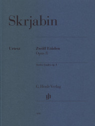 Alexander Skrjabin: 12 Etudes Op. 8 (noty na klavír)