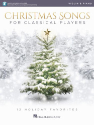 Christmas Songs for Classical Players (noty na housle, klavír) (+audio)