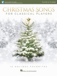 Christmas Songs for Classical Players (noty na příčnou flétnu, klavír) (+audio)