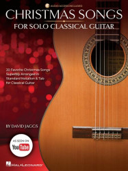 Christmas Songs for Solo Classical Guitar (noty, tabulatury na kytaru) (+audio)