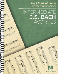Intermediate J.S. Bach Favorites (noty na klavír)