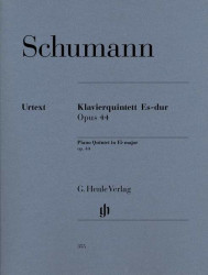Robert Schumann: Piano Quintet E flat major op. 44 (noty pro smyčcový kvartet, klavír)