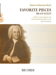 Johann Sebastian Bach: Favorite Pieces (noty na kytaru)