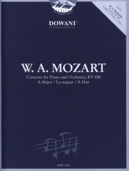 W.A. Mozart: Concerto KV 488 in A Major (noty na klavír) (+audio)