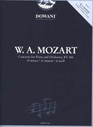 W.A. Mozart: Concerto KV 466 in D minor (noty na klavír) (+audio)