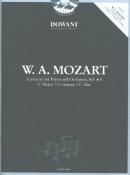 W.A. Mozart: Concerto in C major, KV 415 (noty na klavír) (+audio)