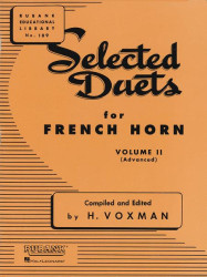 Himie Voxman: Selected Duets for French Horn Vol.2 (noty na 2 lesní rohy)