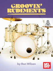 Groovin' Rudiments - for Drum Set (noty na bicí)(+audio)