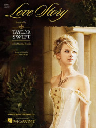 Taylor Swift: Love Story (noty na klavír, zpěv, akordy)
