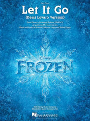 Demi Lovato: Let It Go from Frozen (noty na snadný klavír)