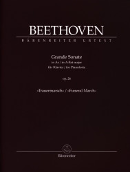 Beethoven: Grande Sonate In A-Flat Major Op. 26 - Funeral March (noty na klavír)