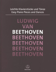 Beethoven: Easy Piano Pieces And Dances (noty na klavír)