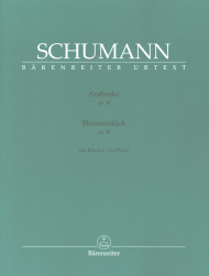 Robert Schumann: Arabeske op. 18 / Blumenstück op. 19 (noty na klavír)