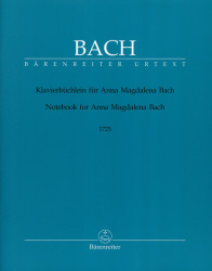 J.S. Bach: Notebook for Anna Magdalena Bach - 1725 (noty na klavír)