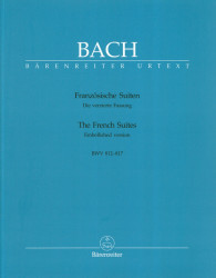 J.S. Bach: The French Suites BWV 812-817 (noty na klavír)
