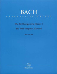 J.S. Bach: The Well-Tempered Clavier I - BWV 846-869 (noty na klavír)