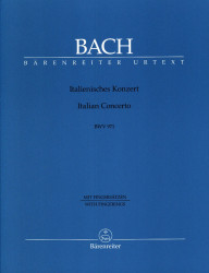 J.S. Bach: Italian Concerto BWV 971 With Fingering (noty na klavír)