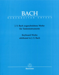 J.S. Bach: Keyboard Works Attributed To J.S. Bach (noty na klavír)