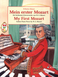 My First Mozart: Easiest Piano Pieces (noty na snadný klavír)