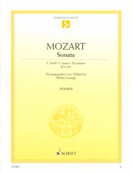 W.A. Mozart: Sonate C-Moll KV 457 (noty na klavír)
