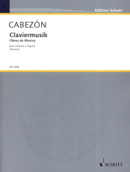 Antonio de Cabezón: Claviermusik (noty na klavír)