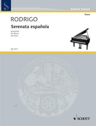 Joaquín Rodrigo: Serenata Espagnol (noty na klavír)