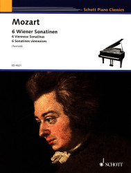 W.A. Mozart: 6 Viennese Sonatinas (noty na klavír)