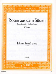 Johann Strauss Jr.: Rosen aus dem Süden op. 388 (noty na klavír)