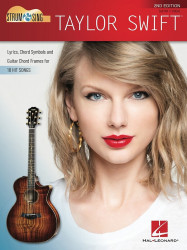Strum & Sing Taylor Swift - 2nd Edition (akordy na kytaru, texty písní)
