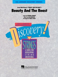 Beauty and the Beast (snadné noty pro smyčcový koncertní orchestr, party, partitura)