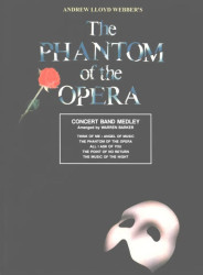 Selections From Phantom of the Opera (noty pro koncertní orchestr, party, partitura)