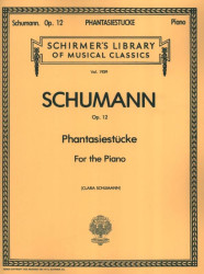 Robert Schumann: Phantasiestücke, Op. 12 (noty na sólo klavír)