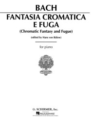 Johann Sebastian Bach: Chromatic Fantasy And Fugue (noty na klavír)