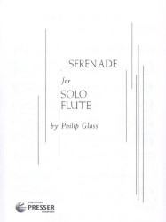 Philip Glass: Serenade (noty na příčnou flétnu)