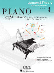 Piano Adventures All-In-Two Level 3 Lesson/Theory (noty na klavír)