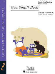 Nancy Faber: Wee Small Bear (noty na klavír)