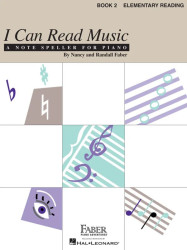 Nancy Faber: I Can Read Music Book 2 - Elementary Reading (noty na klavír)