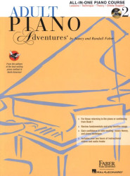 Adult Piano Adventures All-in-One Book 2 (noty na klavír)(+audio+video)