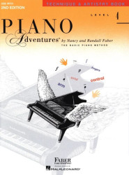 Piano Adventures Technique & Artistry Book - Level 4 (noty na klavír)