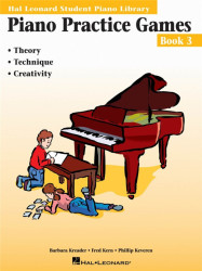 Hal Leonard Student Piano Library: Piano Practice Games Book 3 (noty na klavír)