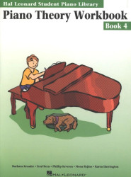 Hal Leonard Student Piano Library: Piano Theory Workbook Book 4 (noty na klavír)