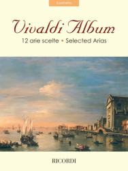 Vivaldi Album: Selected Arias - Contralto (noty na zpěv, klavír)
